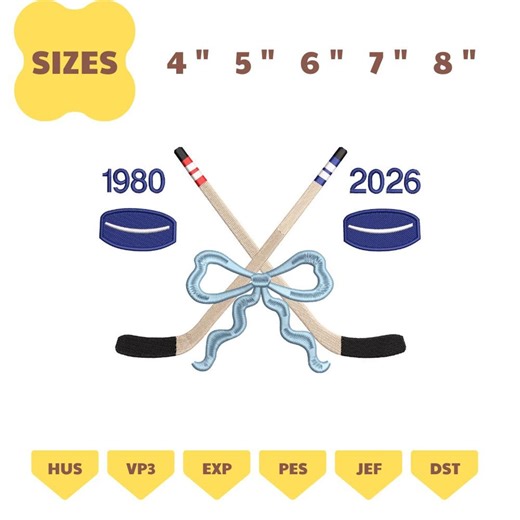 Hockey Sticks Embroidery Design, Hockey Mom Embroidery , Ice Hockey Embroidery Pattern, Sports Embroidery Design, Machine Embroidery File - Etsy