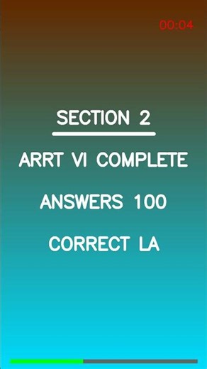 ARRT Vascular Interventional (VI) 2026 🩸 | Complete Review + 100% Correct Answers