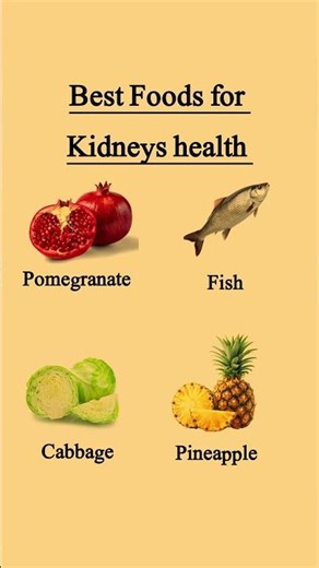 ​4 Superfoods for Healthy Kidneys || doctors won't tell you#KidneyHealth #HealthyEating #Superfoods​