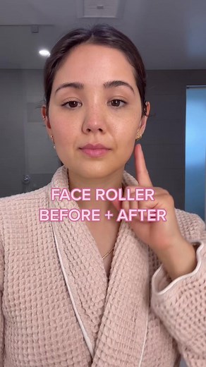Before & After Results with our Radiance Contouring #FaceRoller that is now #FREE with any $150 order! Perfect to help #reducepuffiness, visibly #firmskin and reduce #finelinesandwrinkles and help products #absorb into the skin better! #truebotanicals #strengthenskinbarrier #skincaretools #facerolling #facerollertutorial #jelloskin #puffyface #firmskin #faceroller #cleanskincare #finelinesandwrinkles #plumpskin #puffyskin #skincareresults #skincaretransformation #plumpskincare #plumpskinfordays