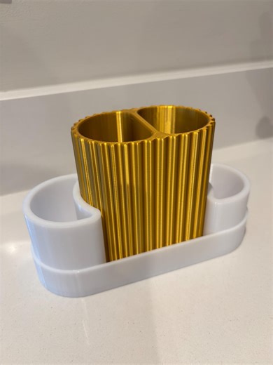 Modern Toothbrush Stand - Etsy