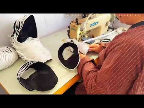 The making of LUNO shoes EP22｜Sewing Shoe Upper Edge