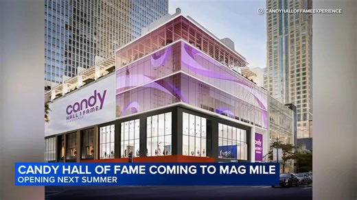 Candy Hall of Fame coming to Mag Mile