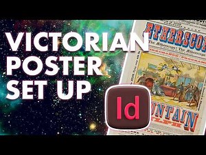 How to Set Up a Victorian Poster in InDesign – Step-by-Step Typography & Layout Guide