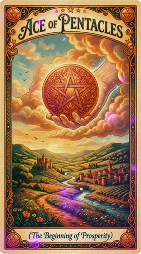 Ace of Pentacles Tarot Card Meaning & Symbolism