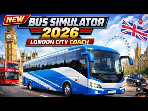 🚍 New Bus Simulator 2026 - London City Coach Bus Driving Game - Android Gameplay