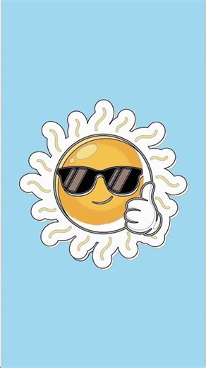Easy Sun Emoji Drawing for Beginners!