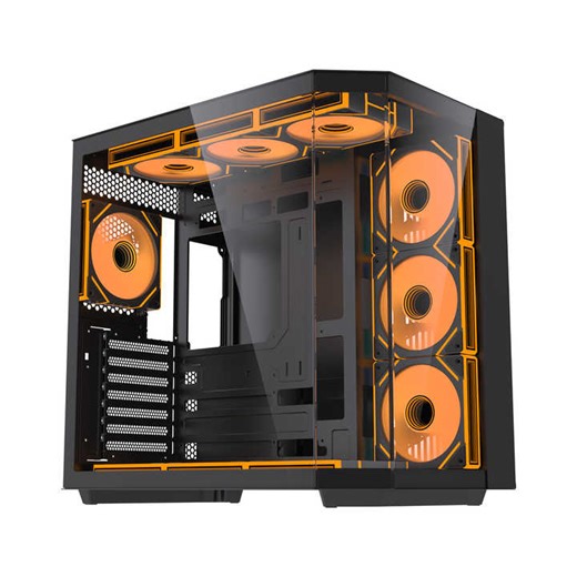 Lovingcool Wholesale ATX Full Towers Homemade Computer Desk Case Gaming Computer Casing Desktop Pc Case Gaming