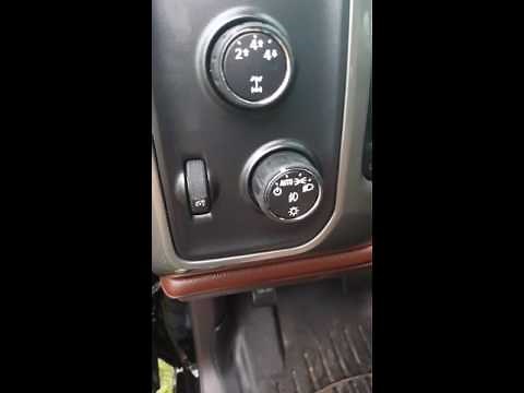 Review of 2015 silverado HD headlight switch mod