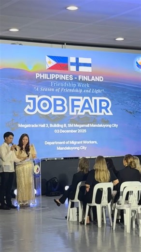 Last December, Staffhouse joined the DMW-led Finland Job Fair, connecting Filipino workers with overseas employment opportunities and providing guidance on the application process—aligned with our commitment to ethical recruitment. Thank you to everyone who visited our booth and showed interest. We look forward to supporting you on your journey toward working abroad. #Staffhouse #DMW #JobFair #FinlandJobs #OFW #EthicalRecruitment | Staffhouse International Resources