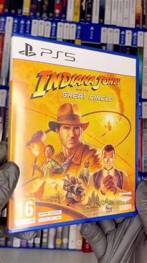 Indiana Jones And The Great Circle Game Unboxing For Playstation 5 #indianajones #gamingshorts #ps5