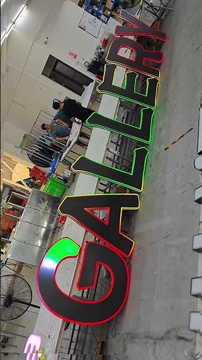 Do you know what is the popular LED signs technology in China? #sign #signage #design