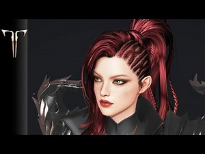 Lost Ark – Pretty Female Character Creation (Fighter)