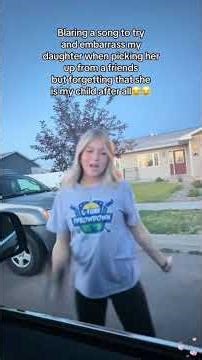 Embarrassing my kid when pick up from school #kids #school #embarrassing #fyp #funny