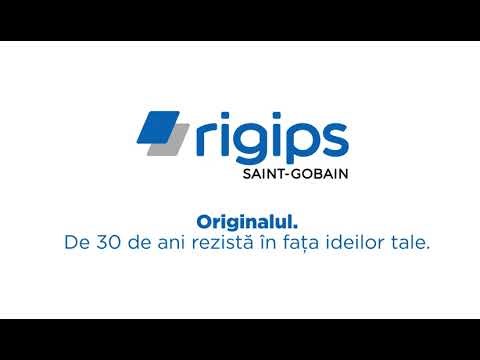 Rigips Originalul | De 30 de ani rezistă ideilor tale | Saint-Gobain