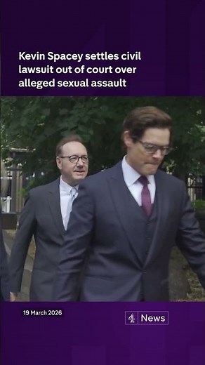 Kevin Spacey settles civil lawsuit out of court over alleged sexual assault