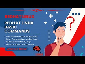 Red Hat Enterprise Linux Basic Commands | Linux Basic Commands | RHEL Fundamentals