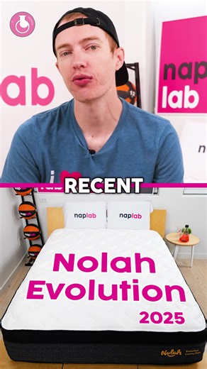 One of the best mattresses for side sleepers for $1,600. #NolahEvolution #MattressReview #SideSleeper #CoolingMattress #LuxuryHome #MattressShopping