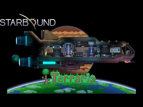 Building in Starbound vs Terraria