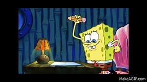 spongebob squarepants writes essay on Make a GIF