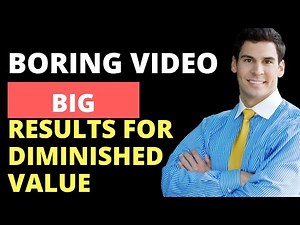 STATE FARM CLAIM DIMINISHED VALUE ON YOUR CAR: MUST WATCH