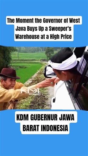 The Moment the Governor of West Java Buys Up a Sweeper's Warehouse at a High Price #kdm