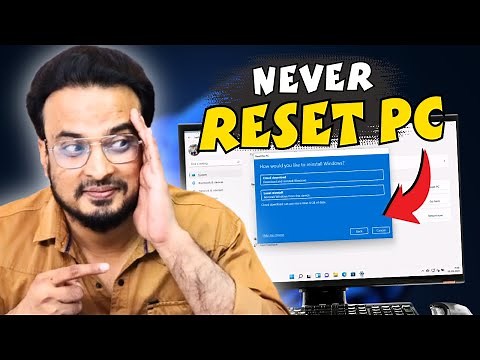 Never USE "Reset This PC" Options Instead USE THIS !! | Reset PC without losing Data