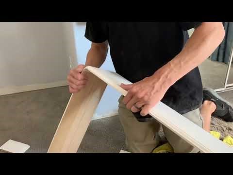 How To Install Baseboards With Rounded Corners - Easy Bullnose Corner Tips!