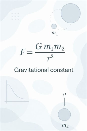 Gravitational Constant Explained! 🔬 #Shorts