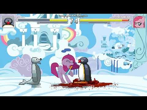 Mugen #384 Pingu vs Pinkamena