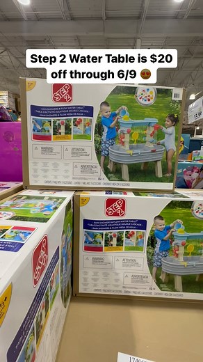 Step 2 Water Table is $20 off through 6/9 😍Comes with 15 accessories Perfect for hours of fun! my kiddo loves this! @thestep2company #Costco #CostcoFindsCa #costcocanada #canada #CostcoBuys#costcodeals#costcowholesale#costcofindscanada #step2 #watertable #summertime #summertimefun | costcofindsca