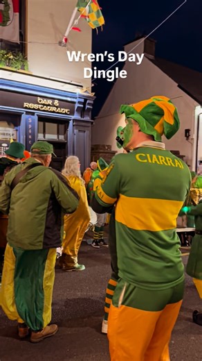 Gilly May | Dingle, Co. Kerry on Instagram: "The best day of the year….. ☘️ #wrensday #dingle #christmas #kerry #"