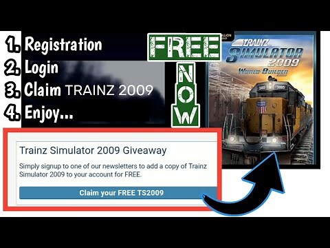 Cara Mendapatkan Trainz 2009 SP4 + Serial Number Secara Free Dari Web "Auran"