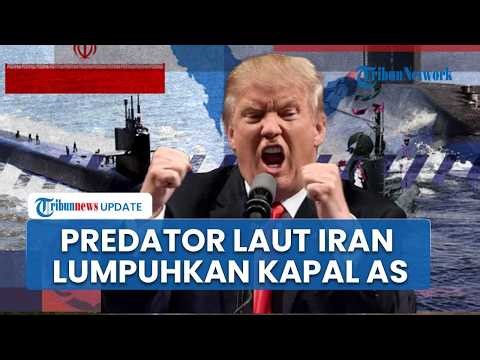 Predator Laut Iran! Kapal Selam Ghadir Lumpuhkan Kapal Nuklir AS di Hormuz, Bawa Torpedo Superjet