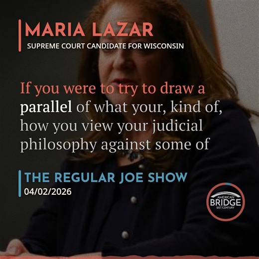 Maria Lazar said she wants to "emulate" conservative Justice Neil Gorsuch, but disagrees with his "opinions on Native American cases."This was a day after Justice Gorsuch pressed Trump's lawyers on citizenship for Native Americans. #WISpolitics #WISC