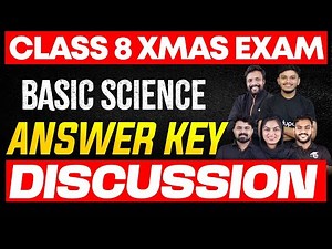Class 8 Basic Science | Answer Key Discussion | Eduport
