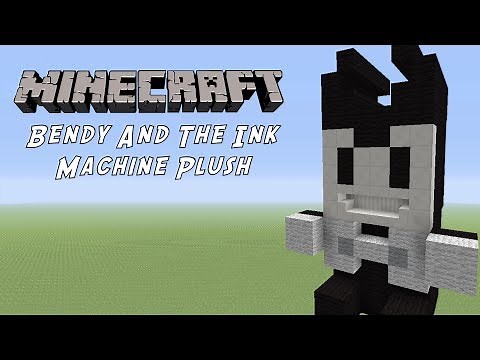 Minecraft Tutorial: Bendy And The Ink Machine Plush