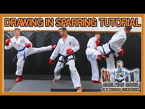 Taekwondo Sparring | How to Draw an Opponent | Van Roon Tutorial