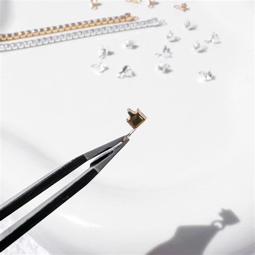 14k Gold Filled CZ Tennis Chain Connectors (2mm), Sterling Silver Cubic Zirconia Chain Claw Connectors, Permanent Jewelry Making Supplies - Etsy