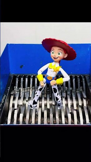 Shredding Toy Story Toys (Woody, Buzz, Rex & More!) 😱🧸