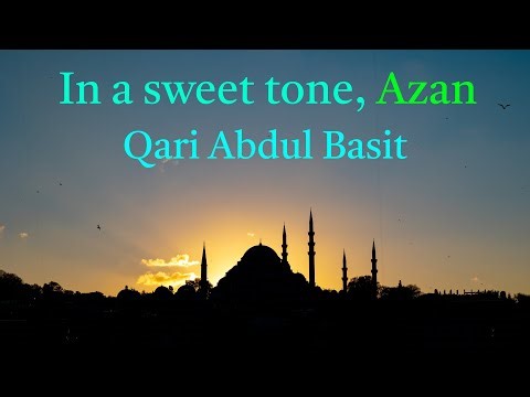 Azan beautiful voice | Qari Abdul Basit | Echoes of Revelation