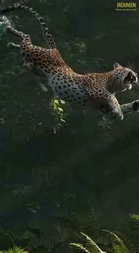 Leopard Ambush vs Silverback Gorilla | Rare Wildlife Encounter #action #gorilla #endangeredspecies