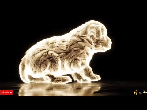 Experience Beautiful 3D Hologram Animals Video - Hummingbird, Tiger, Panda