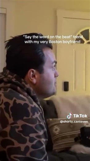 Man’s thick Boston accent goes viral after playing 'Say The Word On Beat' game - Original Video