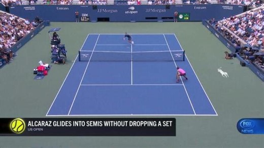 Perfect Alcaraz races into US Open semis