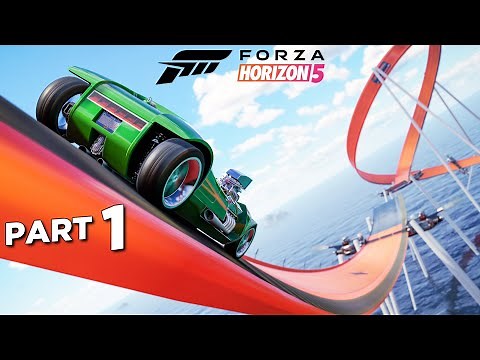 FORZA HORIZON 5 HOT WHEELS DLC Campaign Walkthrough Gameplay Part 1 - INTRO (FULL GAME)