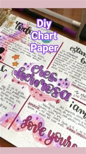 #diy chart paper #how to make chart paper