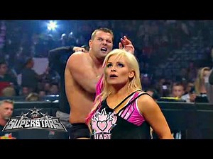 John Morrison vs David Hart Smith (w/Natalya) WWE Superstars Aug. 13, 2009 Full Match