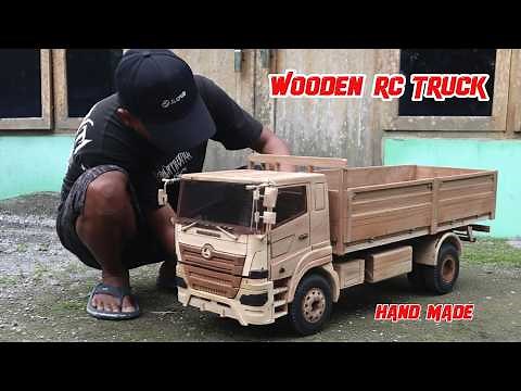 full video...!!! Wooden RC Truck Engineering.#truckrc