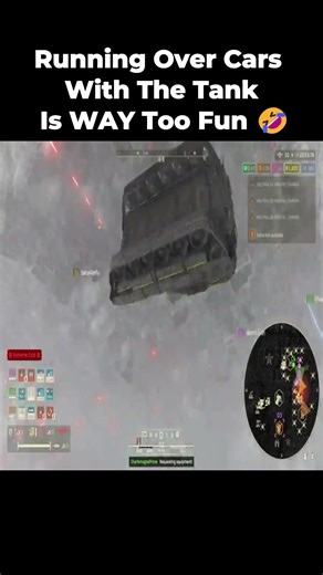 DON’T Run Over Cars With The Tank… Unless You Like Fun! | #helldivers2 #gaming #shorts